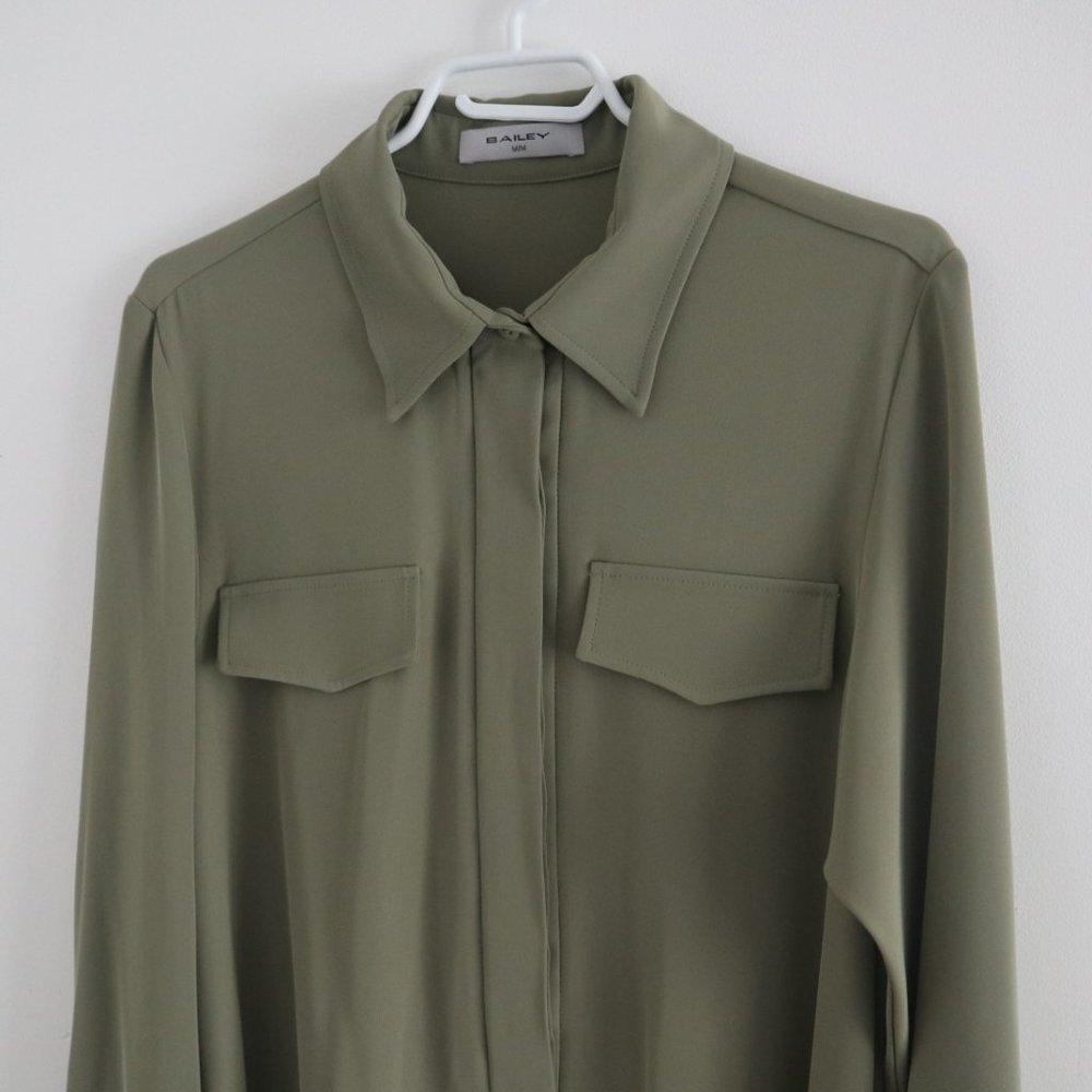 Brian Bailey Shirt Dress with Self Belt - Picture 4 of 11